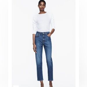 Zara Women’s Mom Fit Ankle Jeans